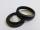Tauchrohr 32mm Bördelrohr 1 1/4" 30cm schwarz matt mit Anschluss 
