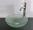 Aufsatz Glas Waschbecken satiniert 31cm 