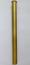 Extra langes Tauchrohr Bördelrohr 1 1/4" 40cm gold gebürstet mit Anschluss 