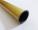 Tauchrohr Bördelrohr 1 1/4" 200mm gold gebürstet 