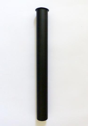 Tauchrohr Bördelrohr 1 1/4" 300mm schwarz matt 