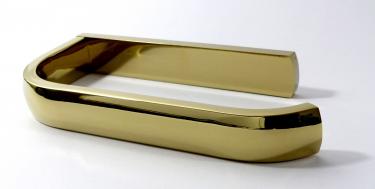 Toilettenpapierhalter Messing gold glänzend 