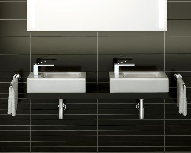 Nero Badshop | Keramik Waschbecken Gäste Bad rechts | online kaufen